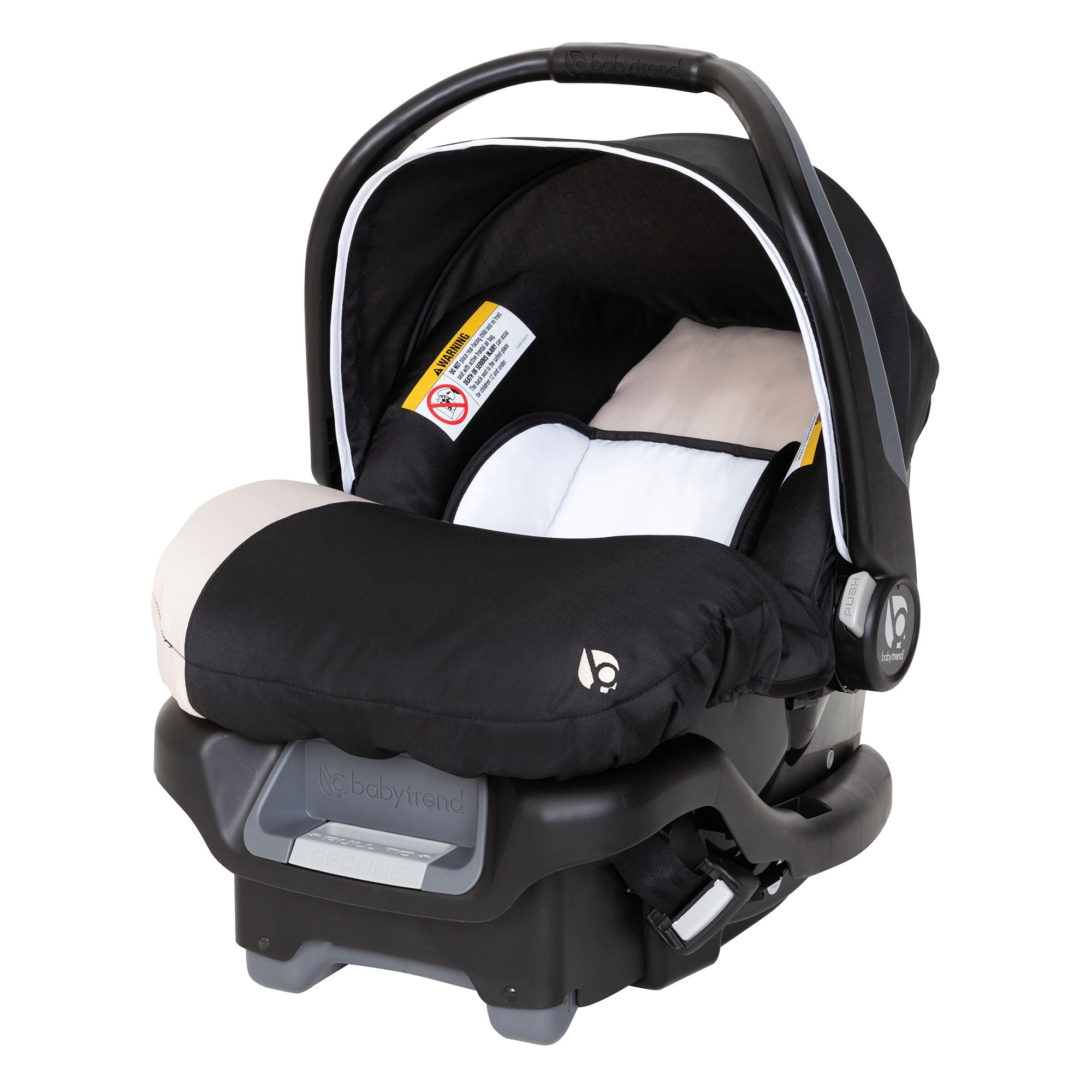 Baby Trend Infant Car Seat, Ally 35, Modern Khaki, Travel System with Cover