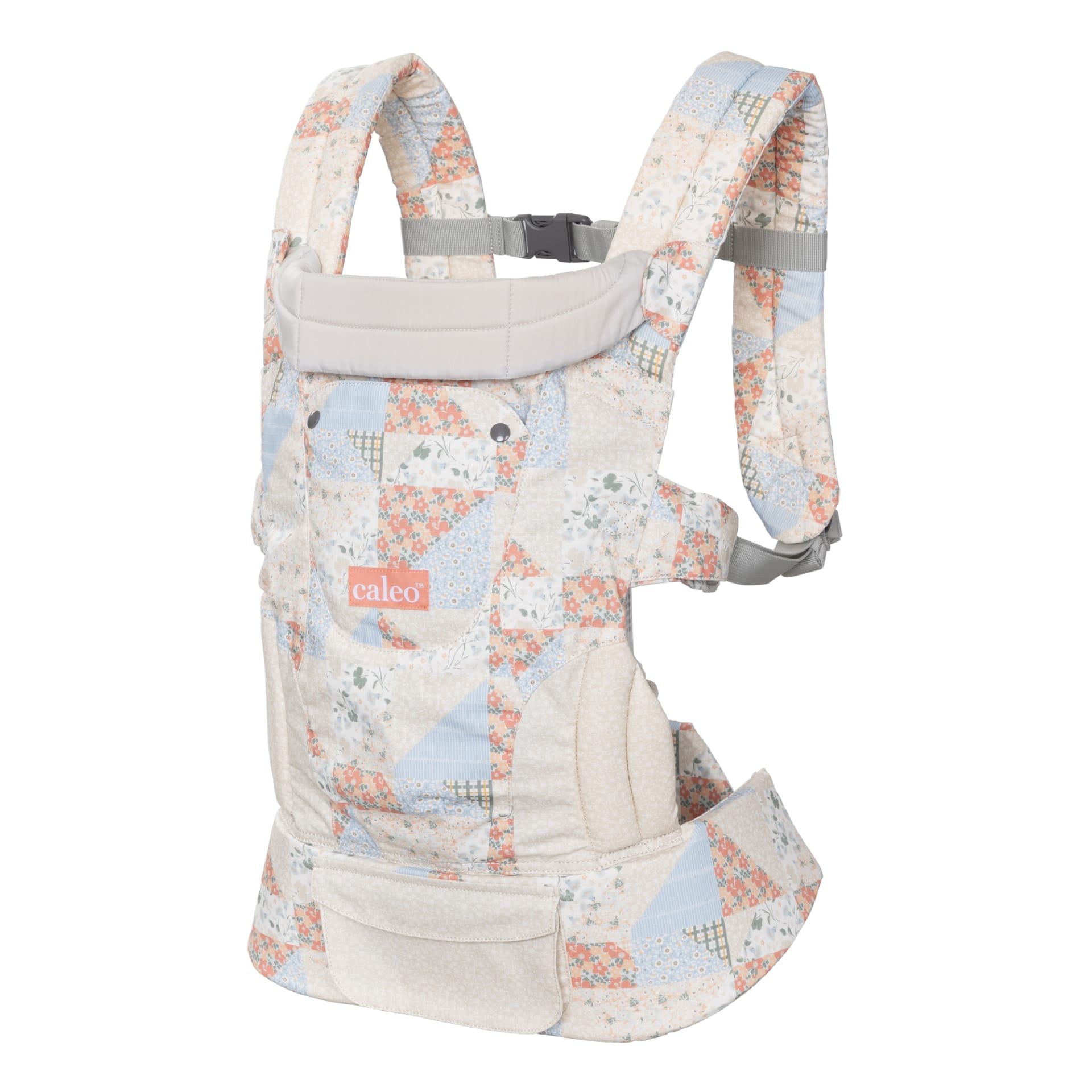 Baby Trend Caleo Charm Deluxe 3-in-1 Newborn Soft Carrier, Eden