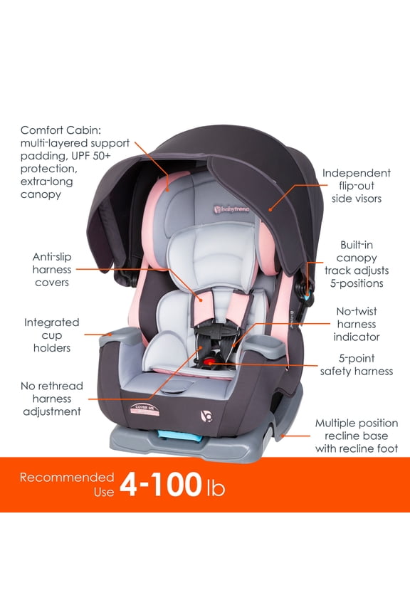 Cover Me™ 4-in-1 Convertible Car Seat