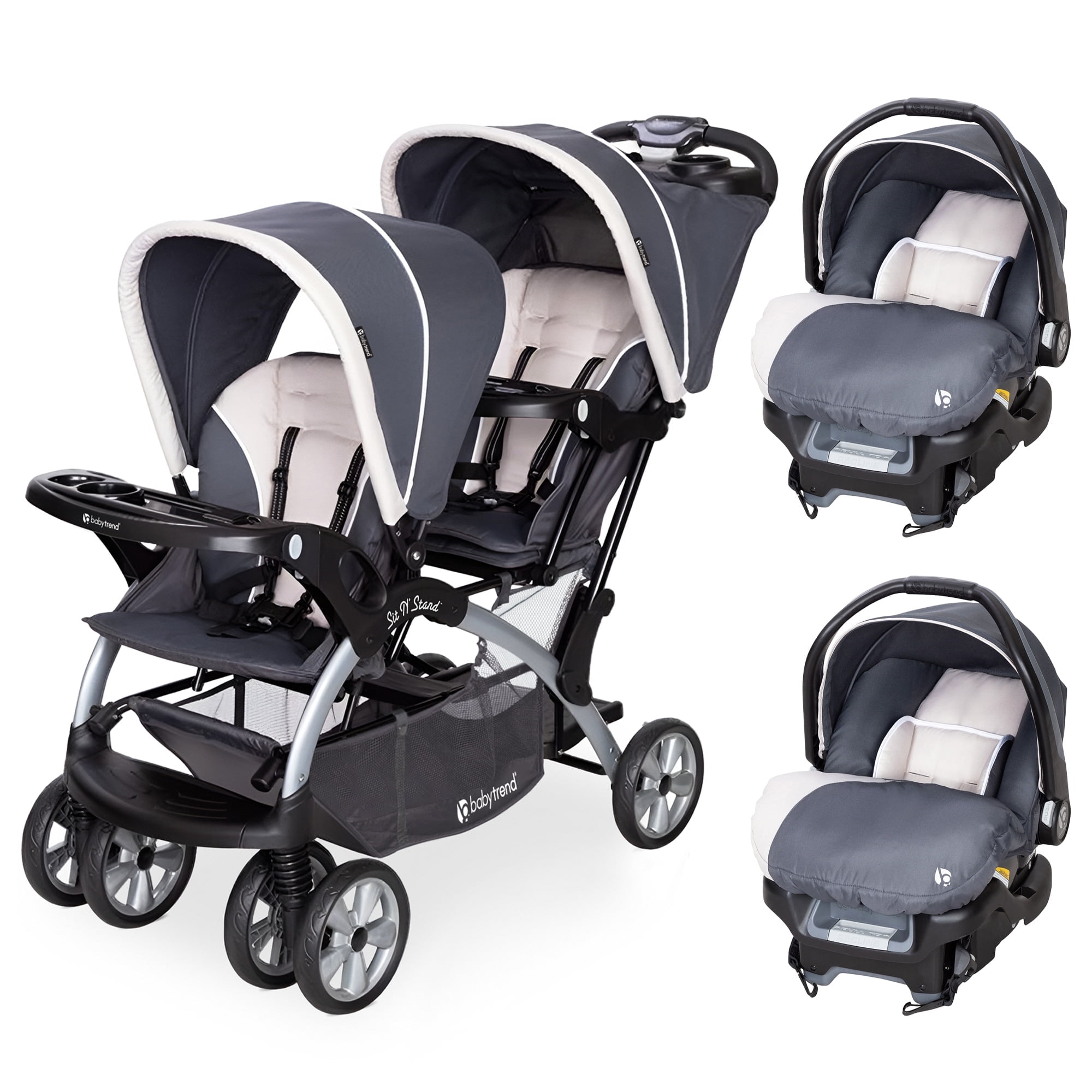 Baby Trend Sit N Stand Double Stroller with Car Kuwait Ubuy