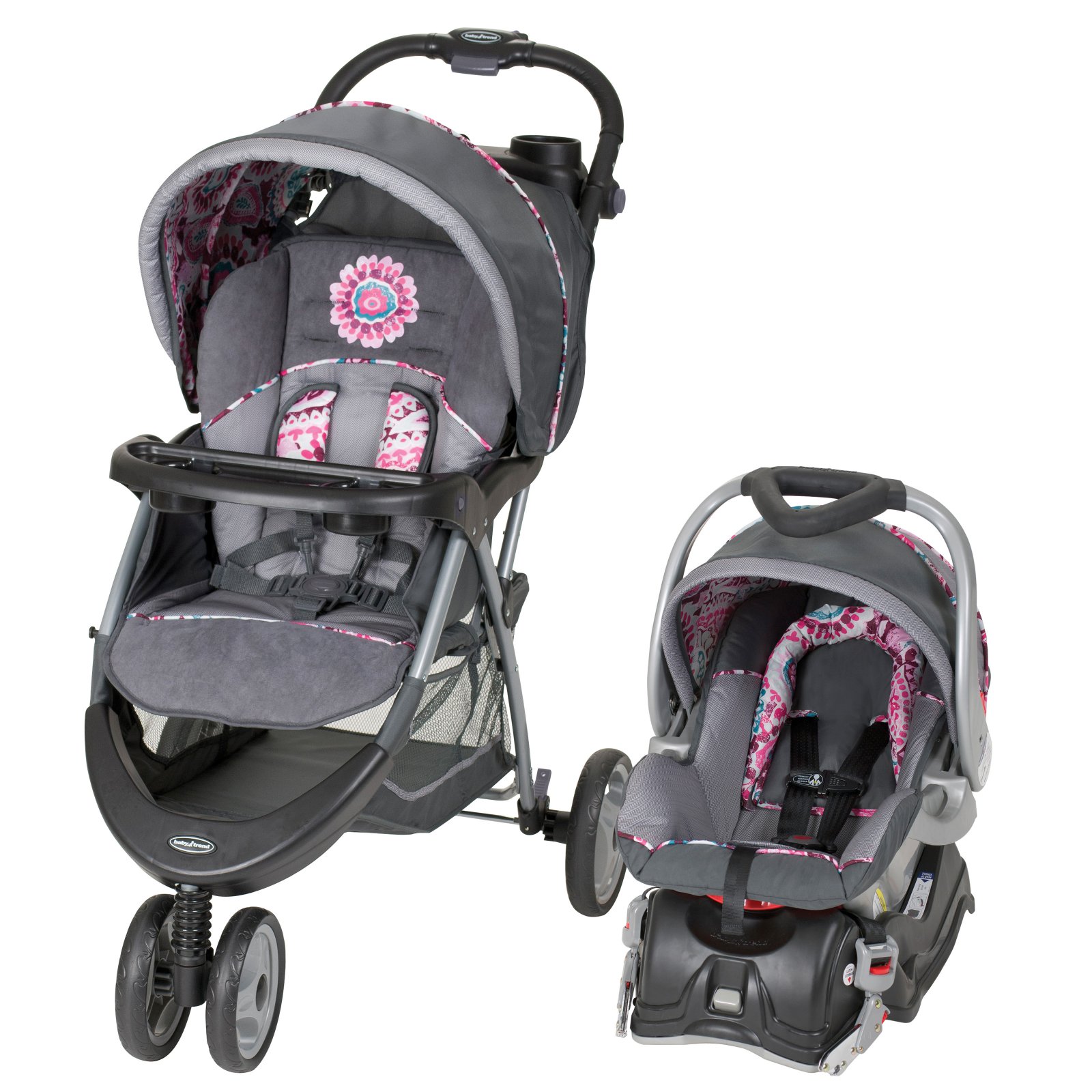 Baby Trend EZ Ride 5 Travel System, Paisley - image 1 of 6