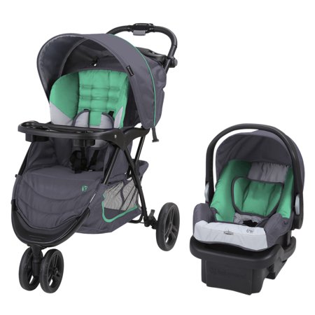Baby Trend EZ Ride Travel System Stroller, Cozy Mint
