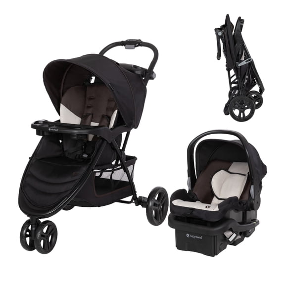 Baby Trend EZ Ride Travel System (with EZ-Lift™ Infant Car Seat) - Dash Cocoa