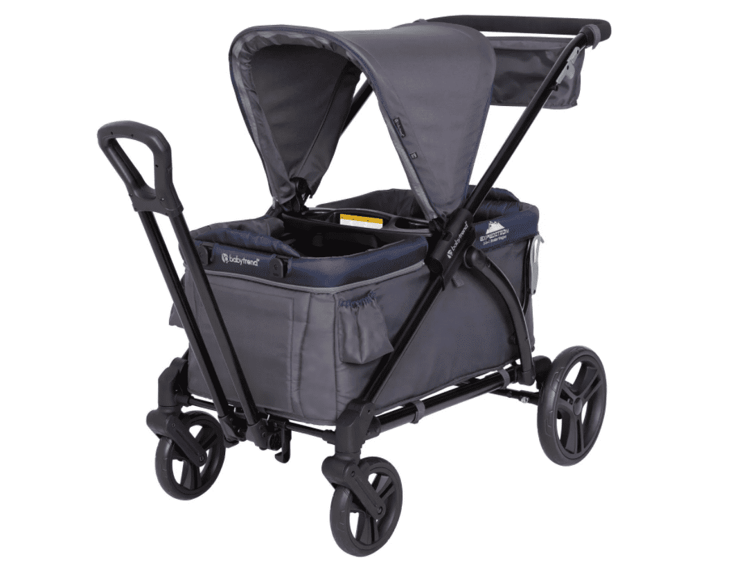 reviews on dog stroller petgear no zip Pet Gear No-Zip Double Pet Stroller, Ecru main image 0