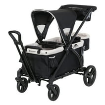 Baby Trend Expedition 2-in-1 Stroller Wagon PLUS with Canopy, Modern Khaki