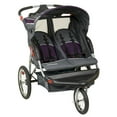 thumbnail image 1 of Baby Trend Expedition DJ96715R Lightweight Swivel Double Jogger Stroller, Elixer, 1 of 9