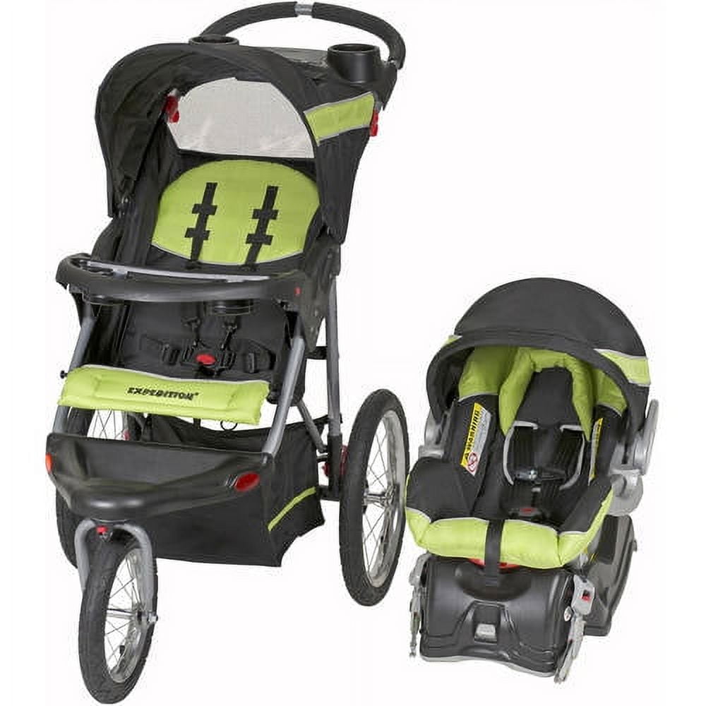Baby Trend Expedition Jogger Travel System, Electric Lime - Walmart.com