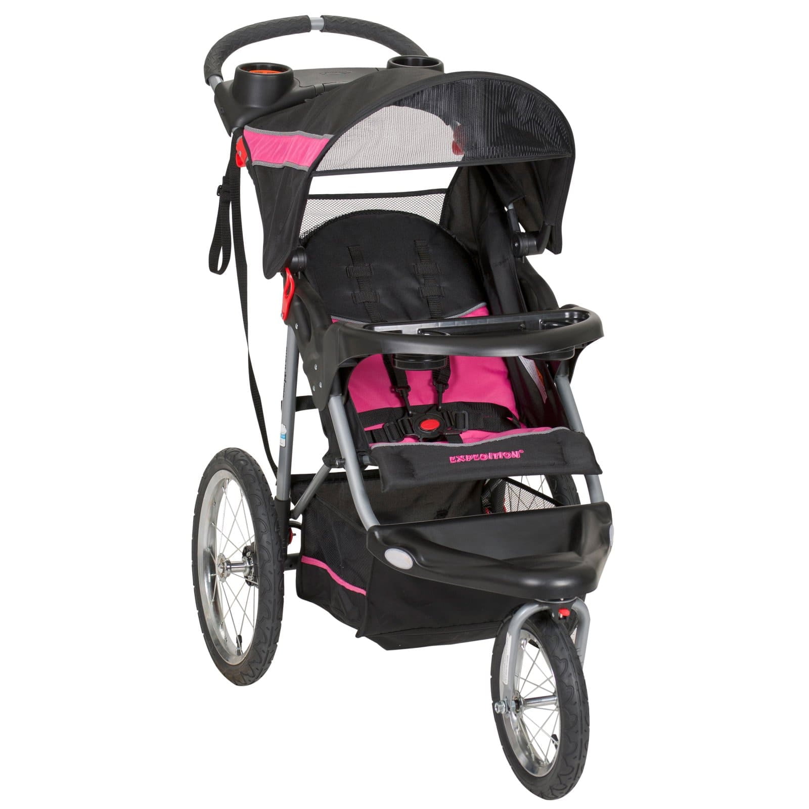 Baby Trend Expedition Jogger Stroller, Bubble Gum Stroller Bubble Gum ...