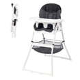 thumbnail image 1 of Baby Trend Flat Fold High Chair - Stellar Black, 1 of 7