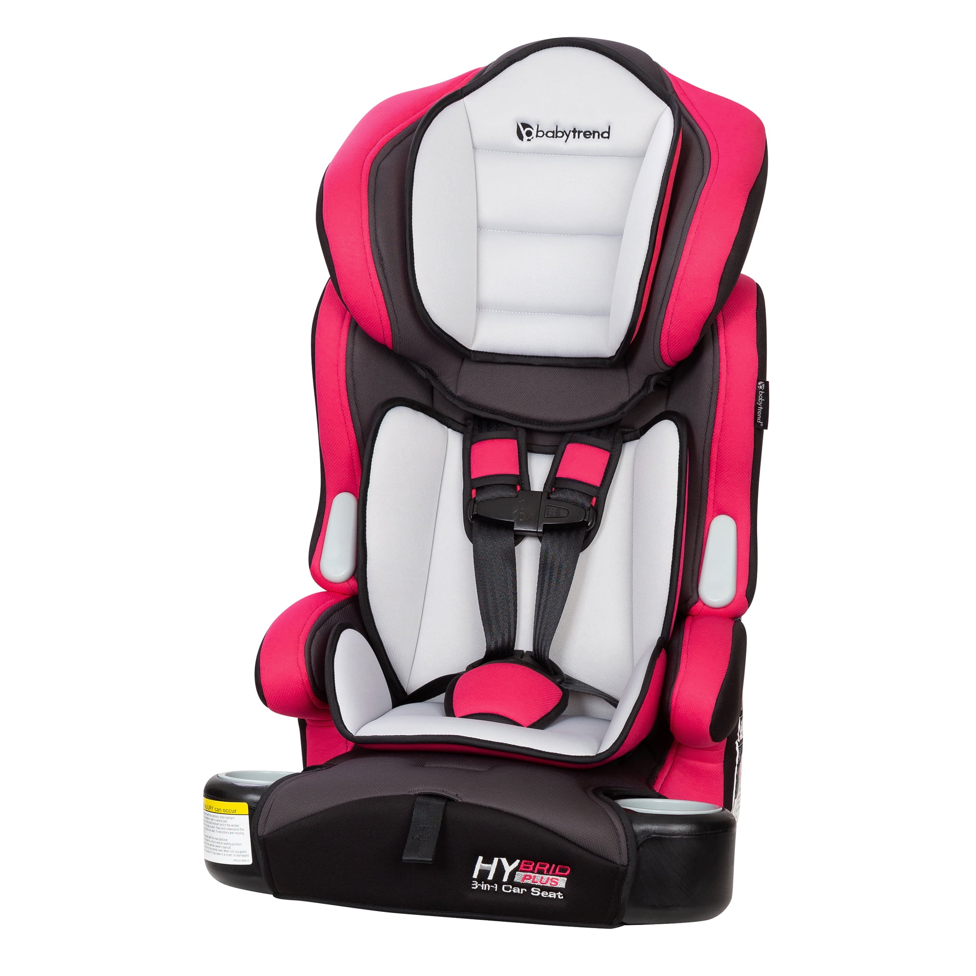 Baby Trend Hybrid Plus 3in1 Booster Car Seat, Azalea Pink