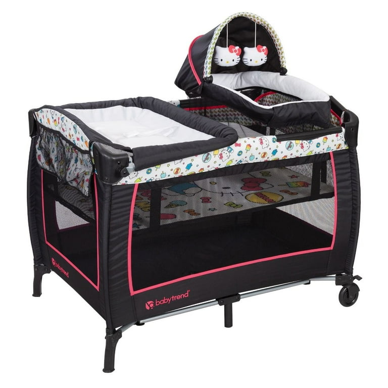 ｂｅｂｅ Baby Trend Lil Snooze Deluxe II Nursery Center Playard with