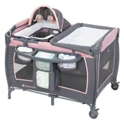 Baby Trend Lil Snooze Deluxe III Nursery Center with Portable Bassinet, Cozy Pink