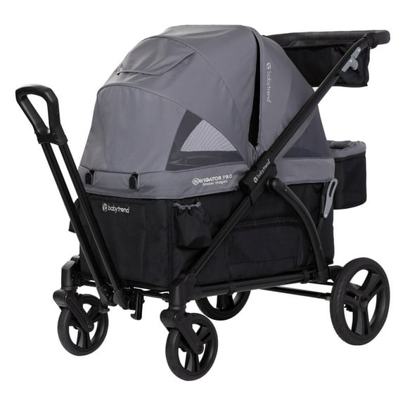 Baby Trend Navigator Pro 2-in-1 Stroller Wagon, Dash Black