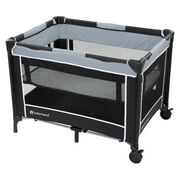Baby Trend Nursery Center Portable Playard with Bassinet and Travel Bag, Twinkle Grey