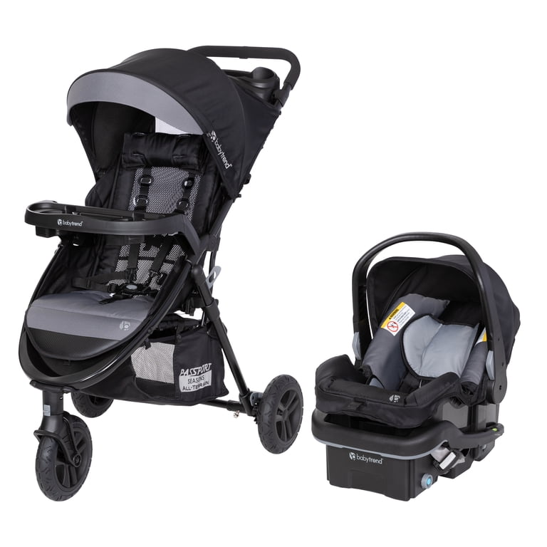 double stroller for infant and toddler MU Double Stroller Black