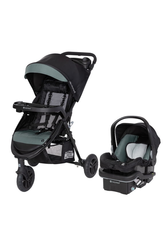 Passport Seasons All-Terrain Travel System with EZ-Lift PLUS Infant Car Seat - Madrid Green