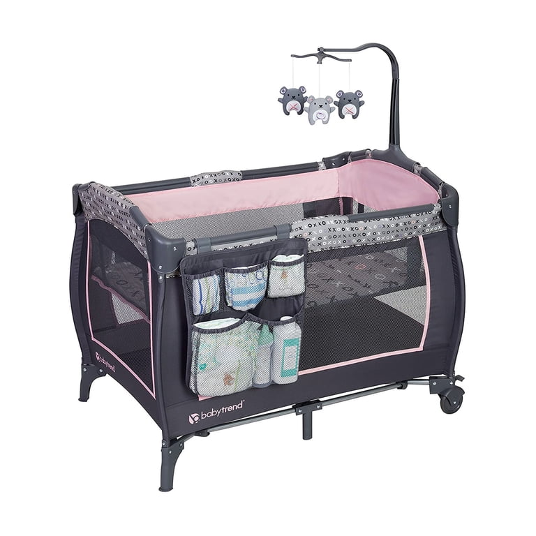 evenflo mini pack n play Portable Baby Suite Yard with Bassinet – Child Source Size Large Mountain Bike zipper closed and attached events Grandeur:8