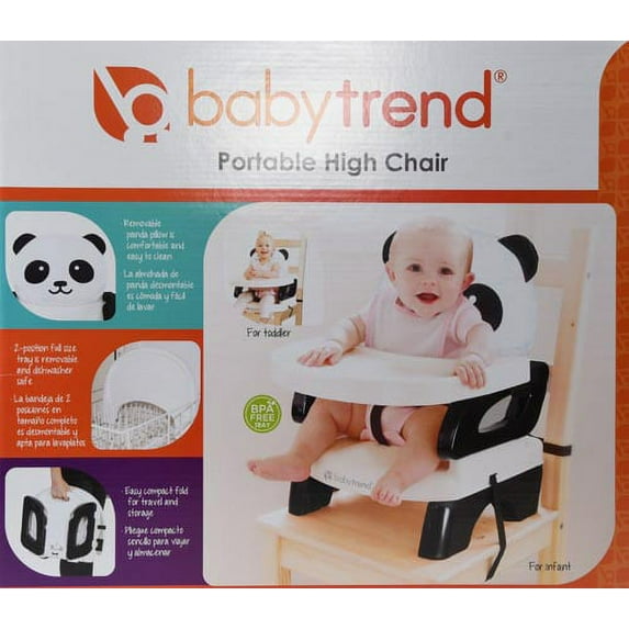 Baby Trend Portable Panda High Chair