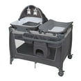 thumbnail image 1 of Baby Trend Simply Smart 2.0 Nursery Center Playard – Bassinet, Changer, Napper & Travel Bag, 1 of 14