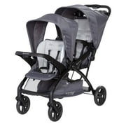 Baby Trend Sit N Stand Double 2.0 Stroller, Dash Grey, Compact Fold, Compatible with Car Seats