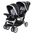 thumbnail image 1 of Baby Trend Infant & Toddler Double Stroller, Sit N' Stand, Stormy, Foldable, 1 of 3
