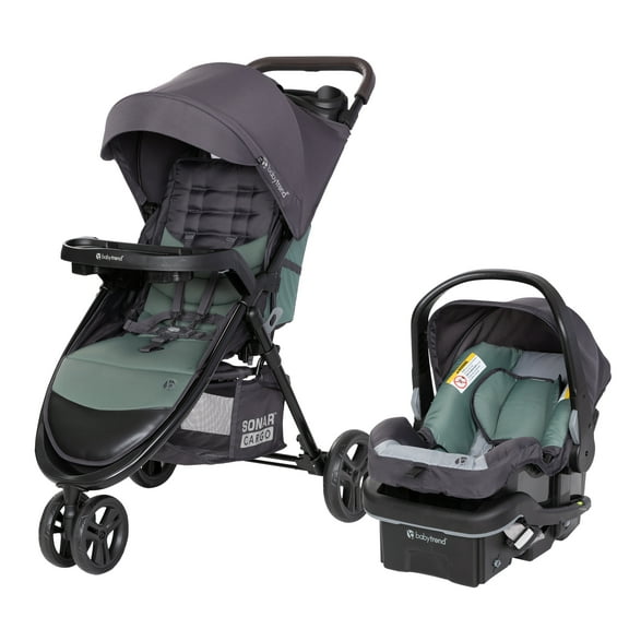 Baby Trend Sonar Cargo 3-Wheel Travel System with EZ-Lift™ 35 PLUS Infant Car Seat - Desert Sage