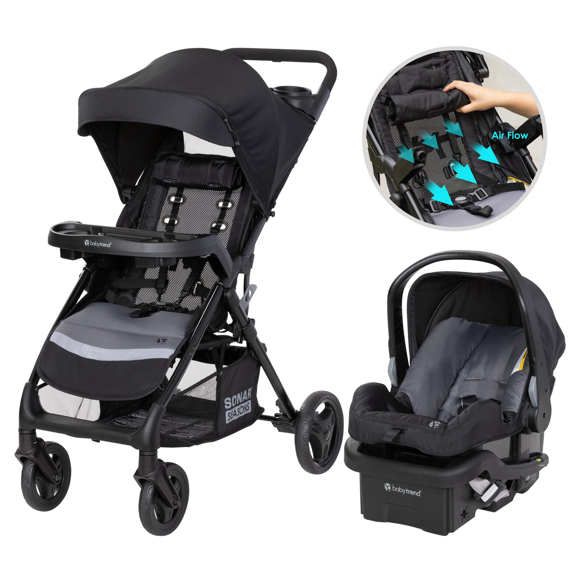 Baby trend stroller graco car seat hotsell