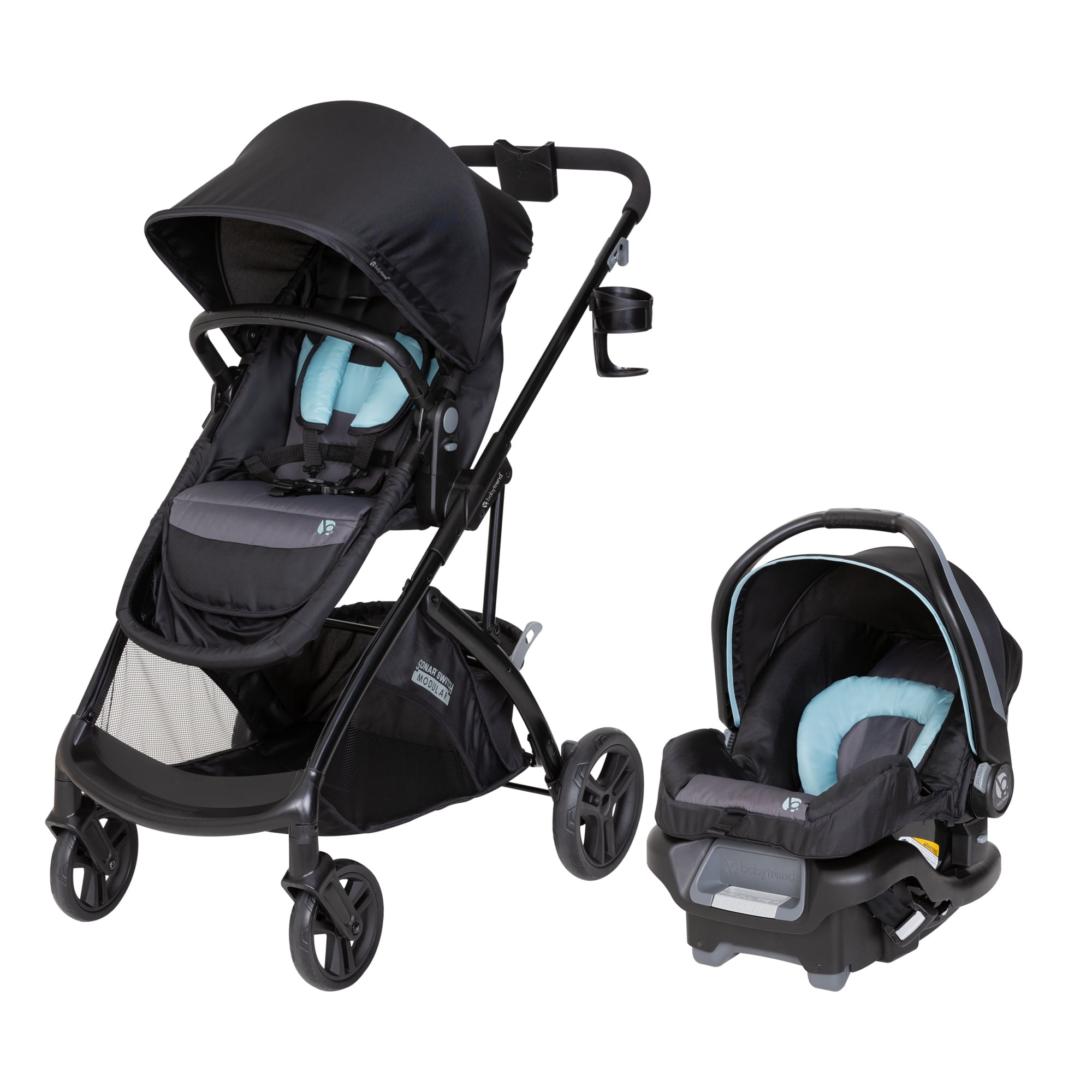 Baby trend top travel system blue