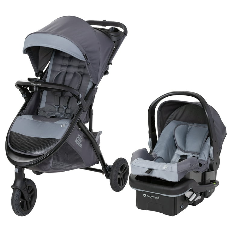 Baby Trend Tango 3 All-Terrain Stroller Travel System with EZ-Lift Plus Infant Car Seat (Ultra Grey)
