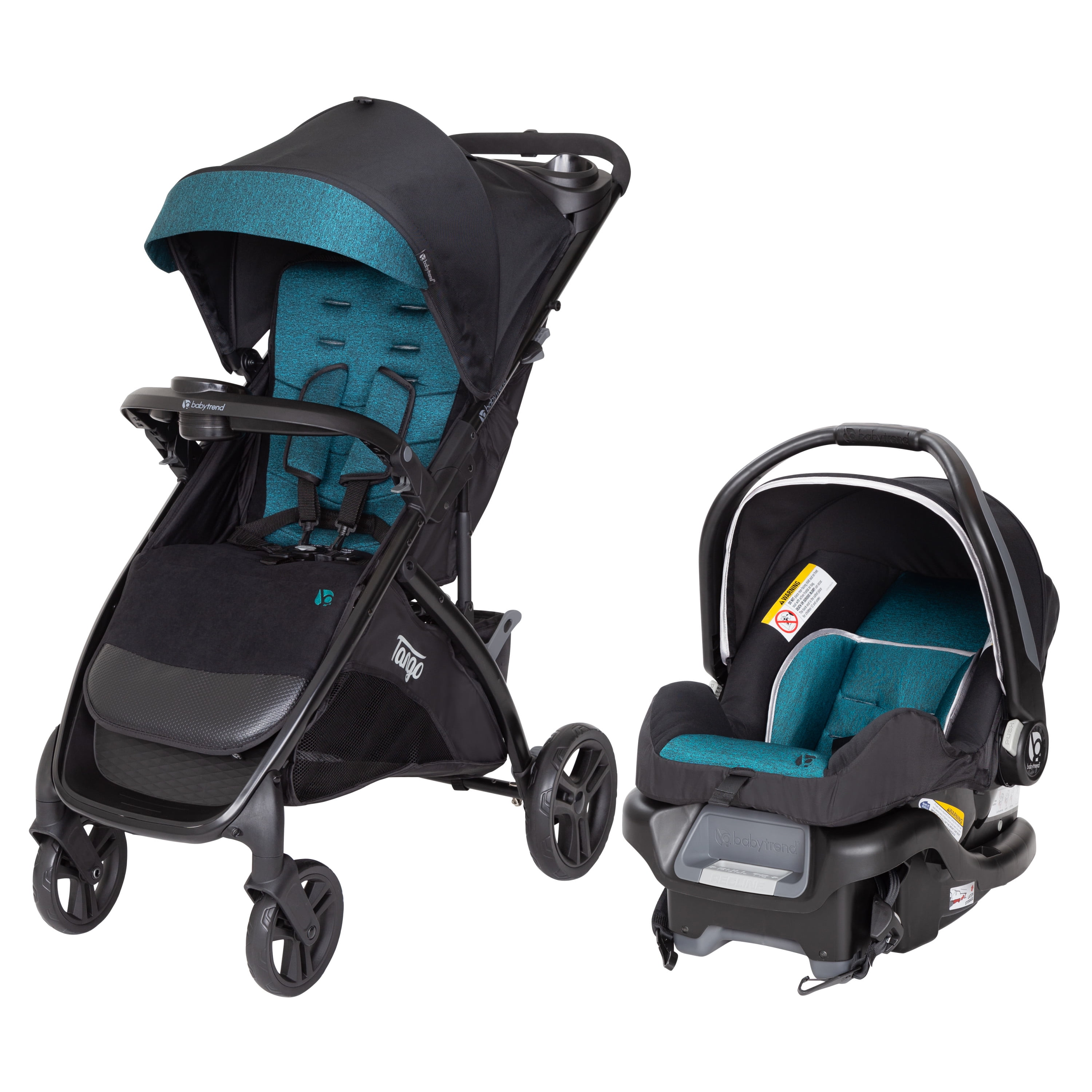 Baby Trend Tango Lightweight Travel System with Easy Ride Toddler Car Seat Combo Walmart