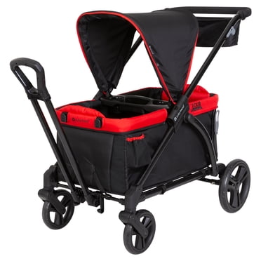 Baby Trend Tour 2-in-1 Stroller Wagon - Mars Red - Red