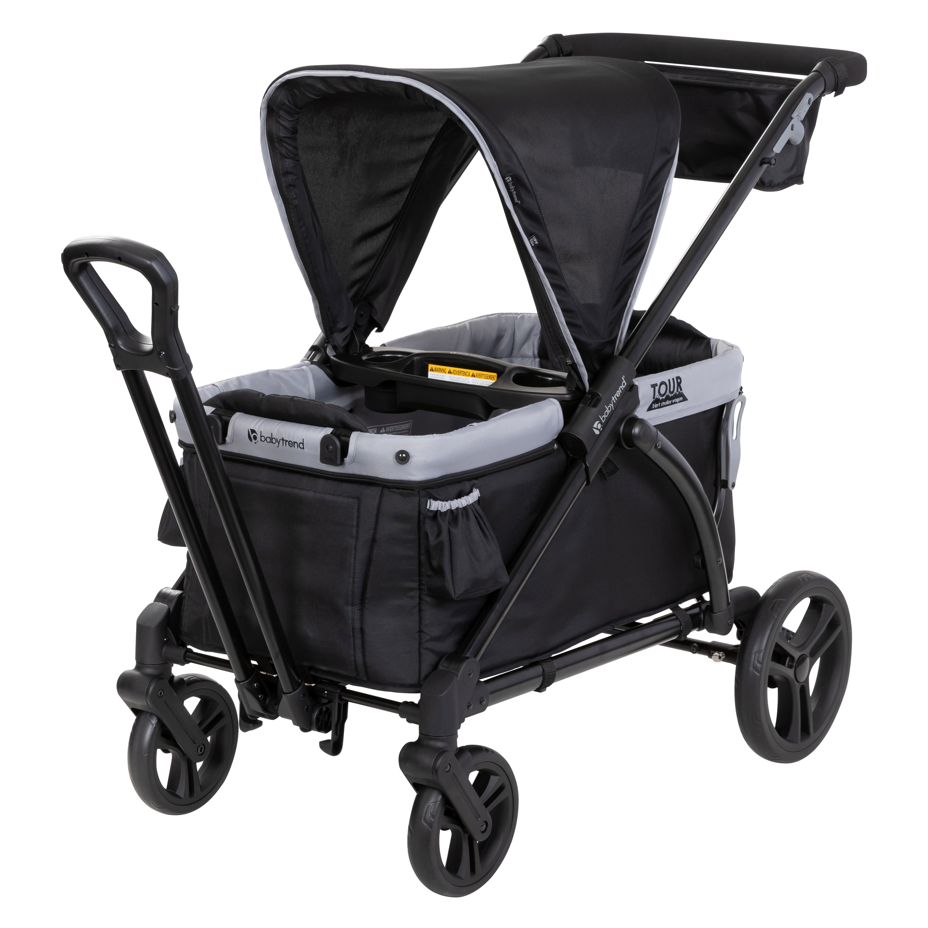 Baby Trend Tour Wagon Stroller, Black - image 1 of 18