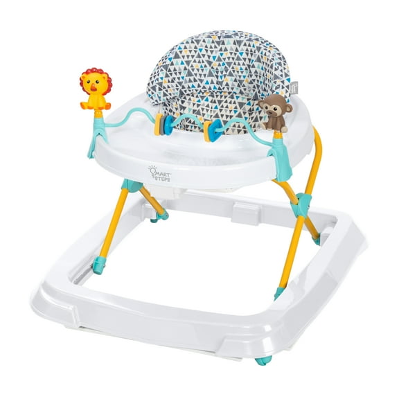 Smart Steps Trend 3.0 Baby and Toddler Activity Walker, Zoo-ometry White