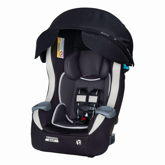 Baby Trend Trooper Plus 3-in-1 Convertible Car Seat with Sun Canopy, Dash Tan