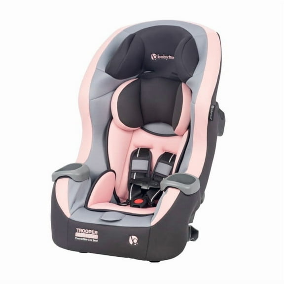 Baby Trend Trooper SLIM 3-in-1 Convertible Car Seat with Side Impact Protection, Quartz Pink