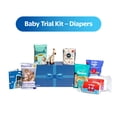 thumbnail image 1 of Baby Trial Kit of Diapers, Samples from 7 Brands, Sizes Newborn to Size 3, 1 of 6