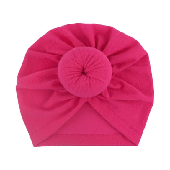 Baby Turban Hats Turban Bun Knot Baby Infant Beanie Baby Girl Soft Cute Toddler Cap