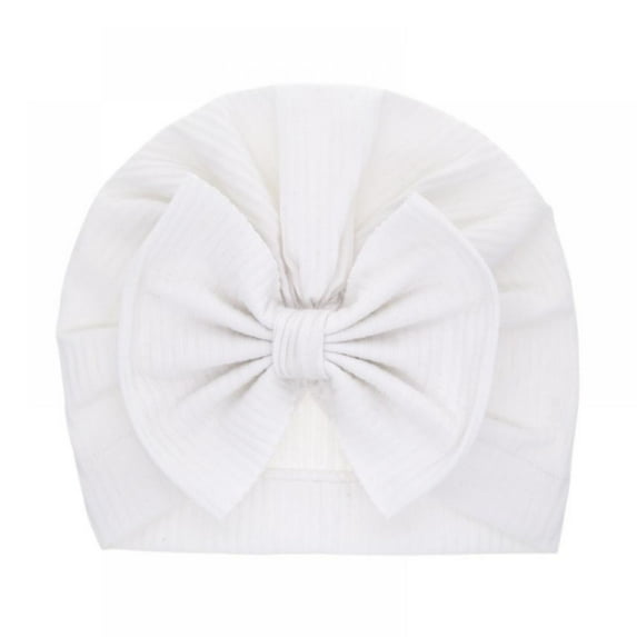Baby Turban Knot Hats Newborn Infant Toddler Hospital Hat Cotton Head Wrap (0-12 Months)