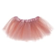 thumbnail image 1 of My Lello Baby Tutu 5-Layer Ballerina Skirt - Dusty Rose, 1 of 5