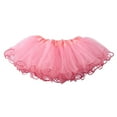 thumbnail image 1 of Baby Tutu Ruffle Edge 5-Layer (Newborn - 3mo.) Bubblegum Pink, 1 of 5
