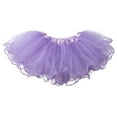 thumbnail image 1 of Baby Tutu Ruffle Edge 5-Layer (Newborn - 3mo.) Light Lavender, 1 of 5