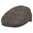 thumbnail image 1 of Baby Tweed Wool Blend Ivy Cap - 42cm (3-6 M) - Brown/Gray, 1 of 1