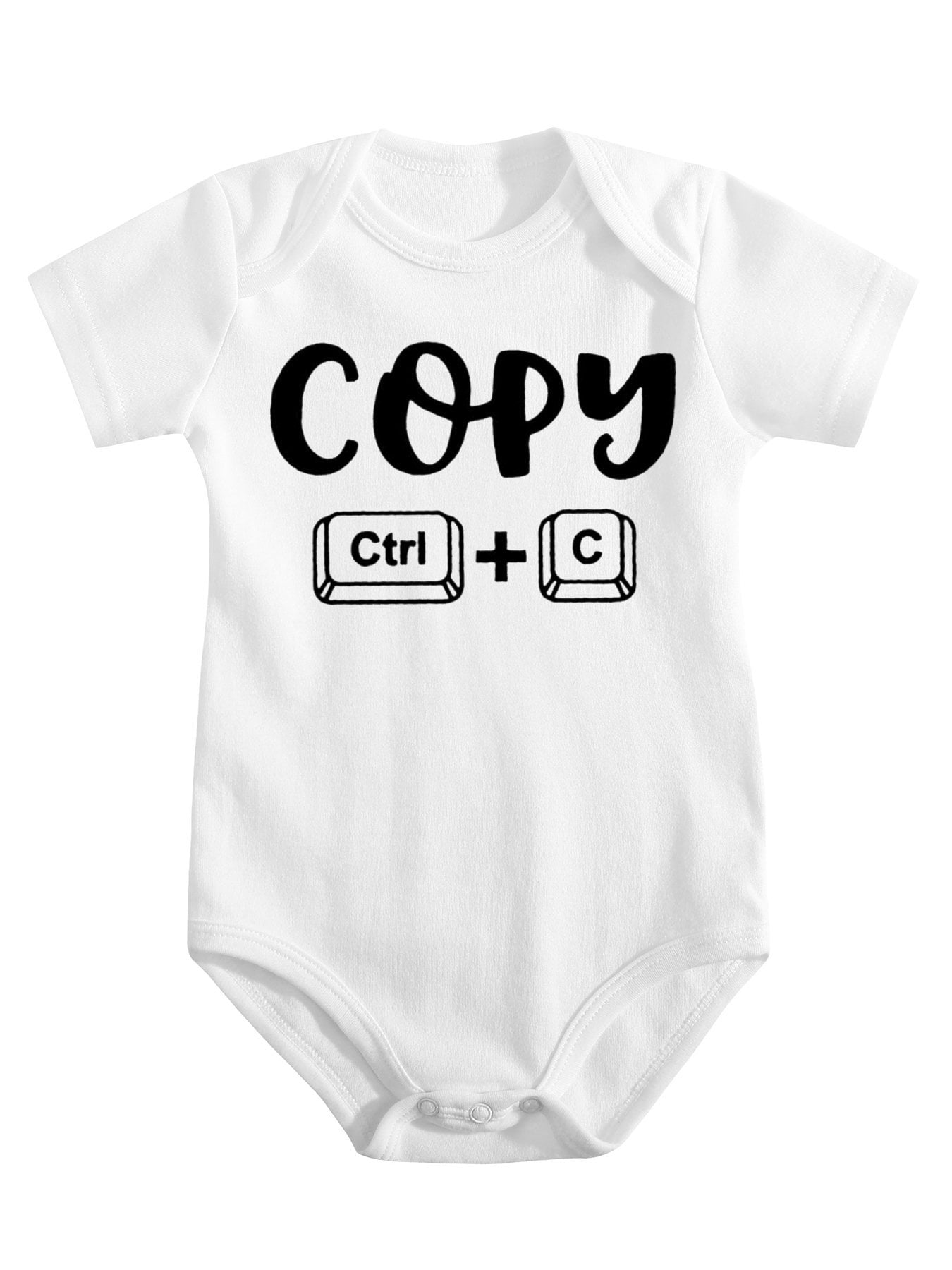 Baby Twins Bodysuits Copy Paste Newborn Baby Clothes Cute Toddler ...