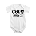Baby Twins Bodysuits Copy Paste Newborn Baby Clothes Cute Toddler ...