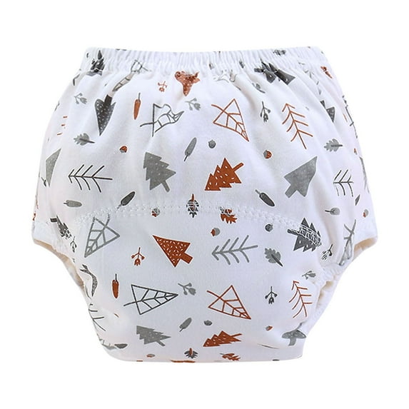 Baby Days Clearance!Baby Underwear Newborn Boys Girls Leak Proof Cotton Diapers Panty Cute Potty Training Sleeping Bed Infant Clothes, Gray, 6 Months