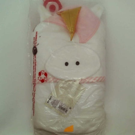 Baby Unicorn Hooded Towel - Cloud Island White