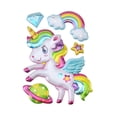 thumbnail image 1 of Baby Unicorn Puffy 3D Pop-Up Wall Art Stickers, 5-Piece, 1 of 1