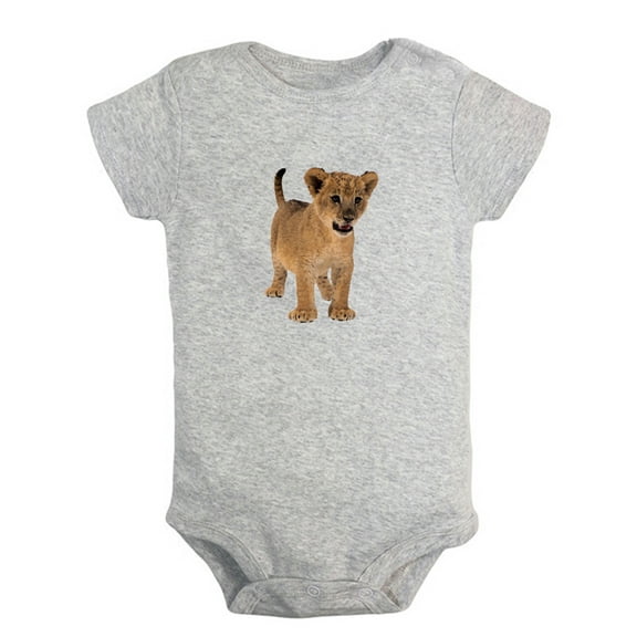 Baby Unisex As Amazing As Daddy Funny Rompers Newborn Baby Bodysuits Infant Jumpsuits Kids Cotton Animal Lion Graphic One-Piece Outfits