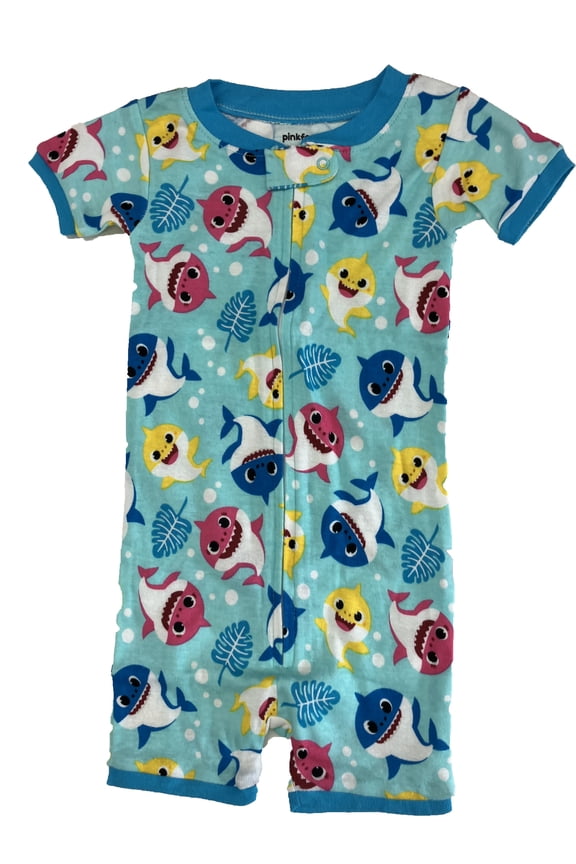 Baby Unisex Baby Shark Romper 24m
