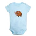 thumbnail image 1 of Baby Unisex Cute Rompers Newborn Baby Bodysuits Infant Jumpsuits Kids Cotton Animal Bison Graphic One-Piece Outfits, 1 of 5
